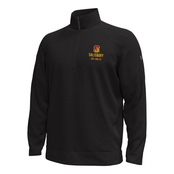 Blk SBY SeaGulls Qtr Zip w/Split S
