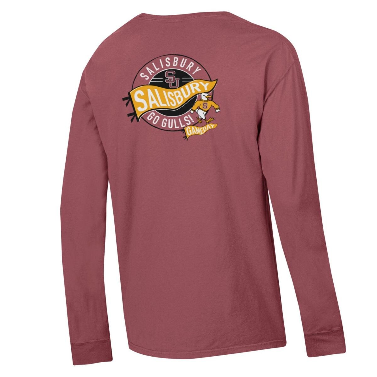 Back View Cayenne Long Sleeve Tee
