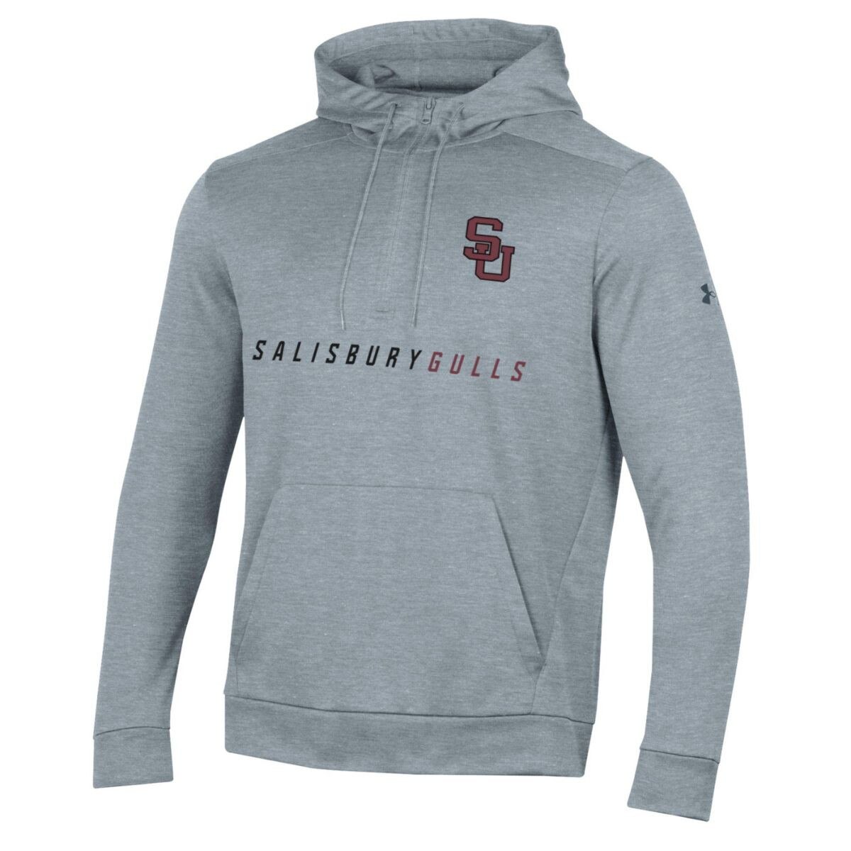 Grey Quarter Zip w/SBY Gulls