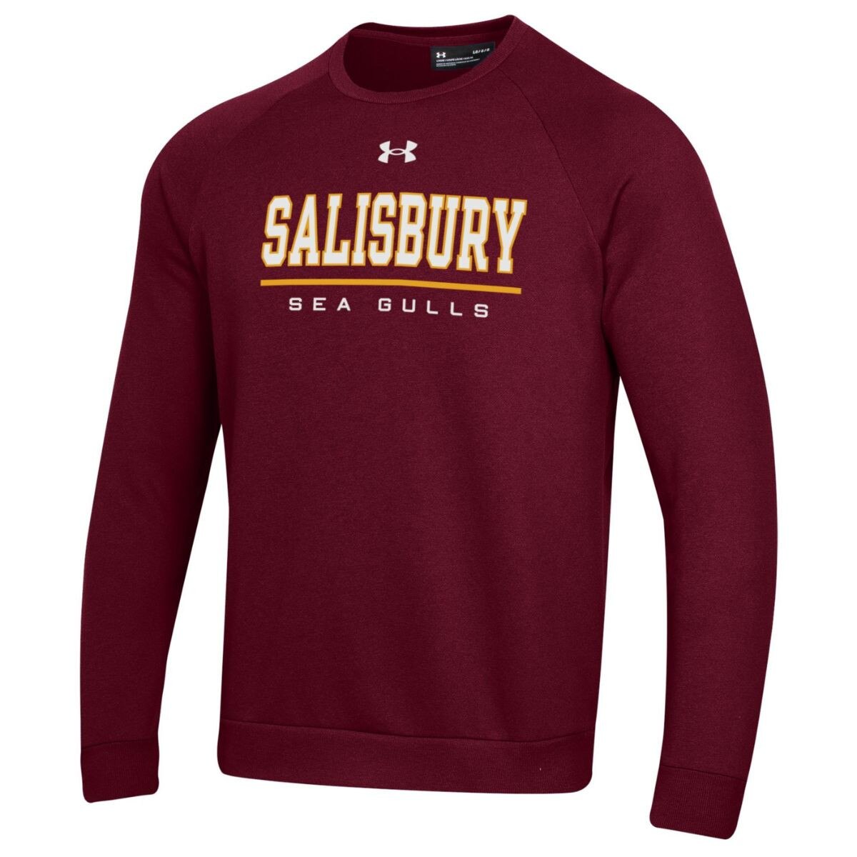 Maroon SBY Crewneck w/Sea Gulls