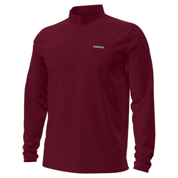 Maroon Quarter Zip w/Salisbury