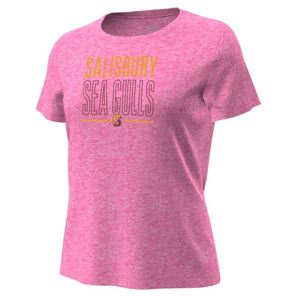 Women's Pink Tech Tee SBY Sea Gulls