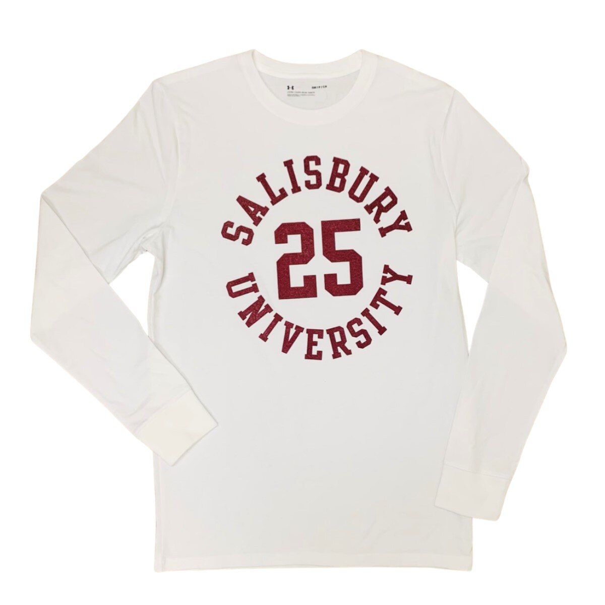 White Long Sleeve Tee w/SU 25
