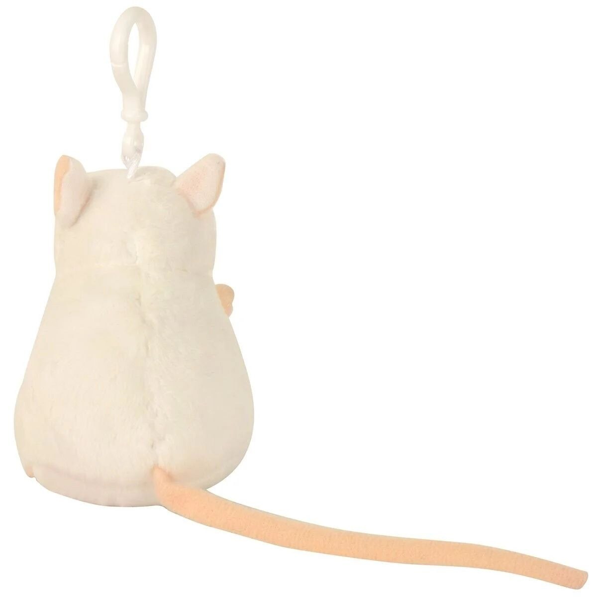GIANTmicrobe Wht Lab Mouse Keychain